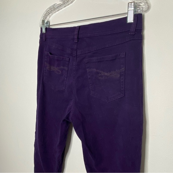 Style & Co. Petite Purple Tummy Control Jeans - Picture 5 of 8